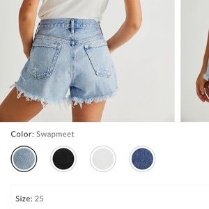 AGOLDE Parker shorts